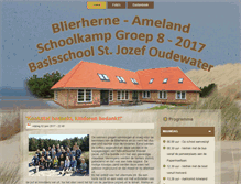 Tablet Screenshot of ameland.jozefschooloudewater.nl